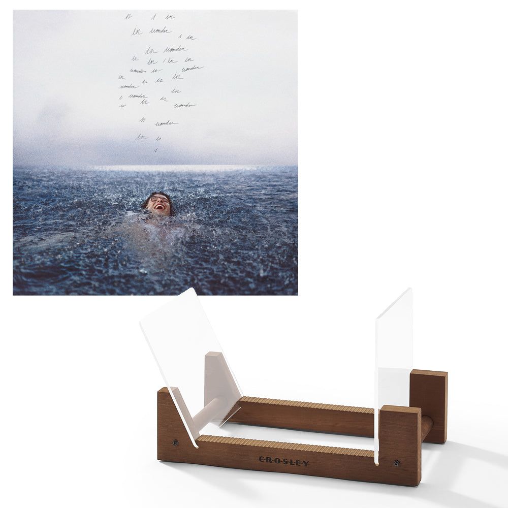 Shawn Mendes Wonder - Vinyl Album &amp; Crosley Record Storage Display Stand