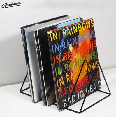 Gadhouse Vinyl Rack (Iron Wire) - Black