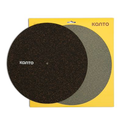 Kanto TT-CRM Anti-Static Cork and Rubber Turntable Mat