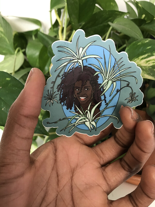 Black Girl Joy Sticker