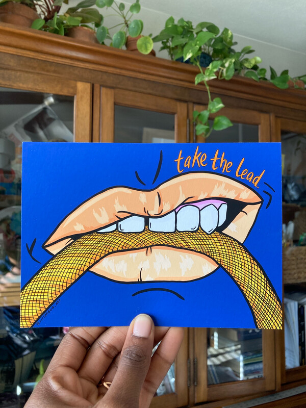 Take The Lead print
