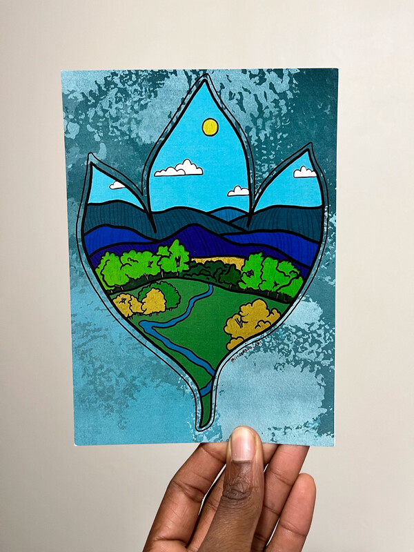 Blue Ridge Mini-Print/Postcard