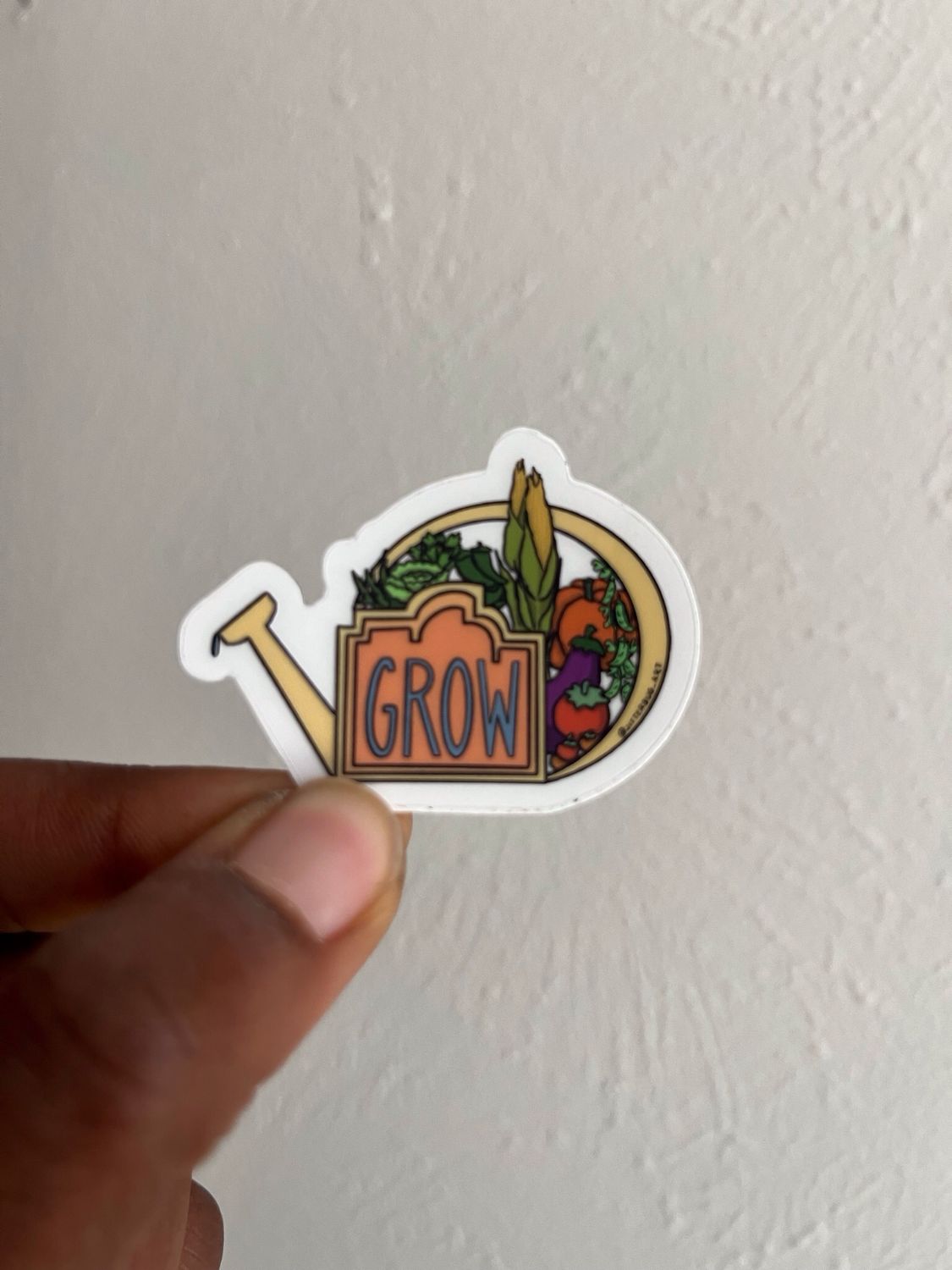 Grow sticker
