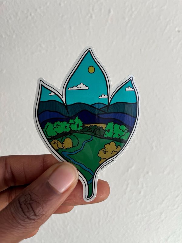 Blue Ridge Mountains Sticker