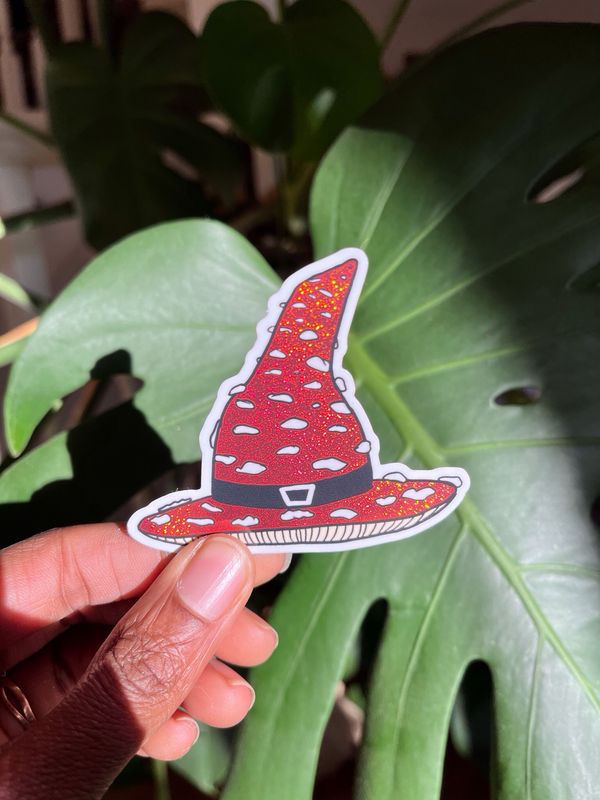 Witch Hat Sticker