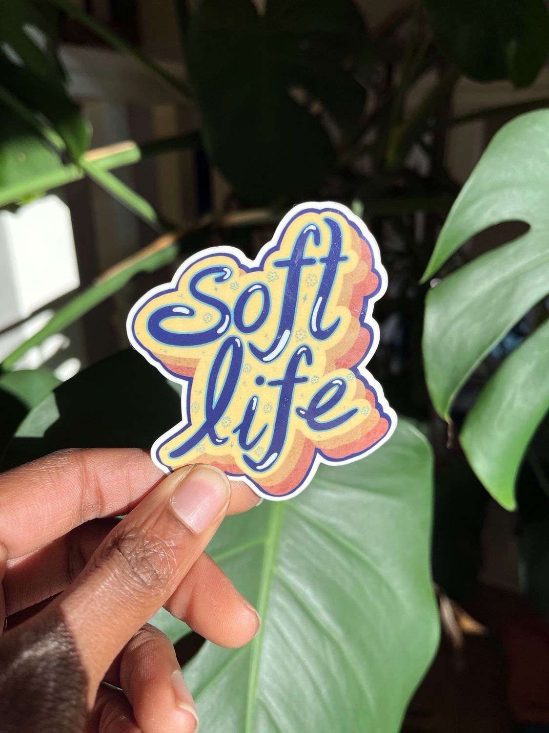 Soft Life Sticker