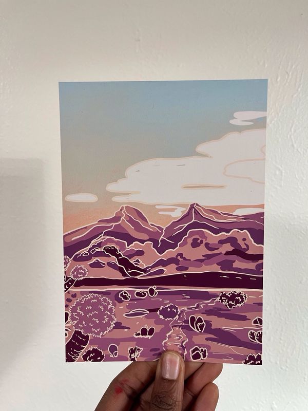 Dusty Desert Mini-Print/Podcast