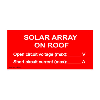 Solar Array On Roof - 5 Pack (SKU 420001)
