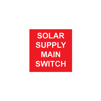 Solar Supply Main Switch - 10 Pack (SKU 420009) 420009
