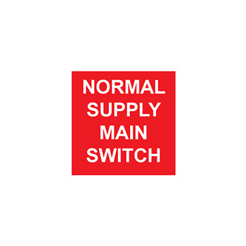 Normal Supply Main Switch - 10 Pack (SKU 420020)