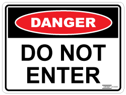 Do Not Enter