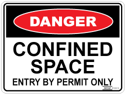 Confined Space Entry By Permit Only