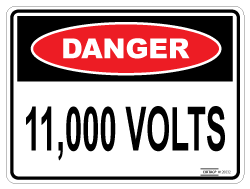 11,000 Volts