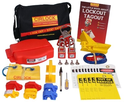 Contractors Lockout Kit - Combination Valves/Electrical (CLK-4)