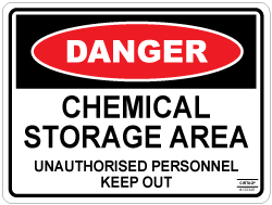 Chemical Storage Area