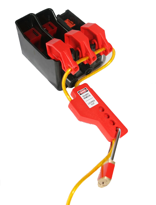 Cable Lockout - 5mm Non Conductive/Plastic (MFL-2P)