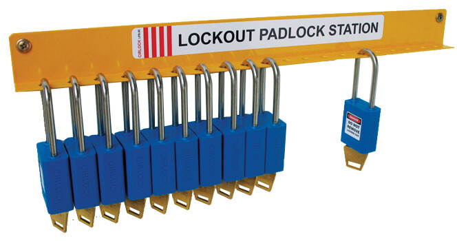 Padlock Storage Rail