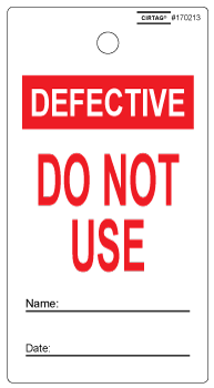 Defective Do Not Use 170213