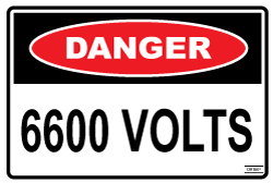 6600 Volts - Self Adhesive