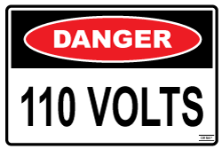 110 Volts - Self Adhesive