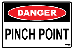 Pinch Point - Self Adhesive