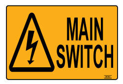 Main Switch - Self Adhesive