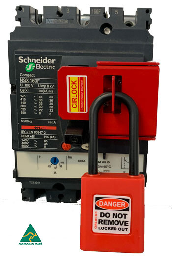 SALD-X-2 Individual Lockout for NS and NSX breakers - Aluminium