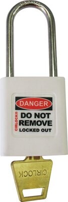 1 set of 50 SLP-450-WHI Padlocks Keyed Alike Set (Registered)