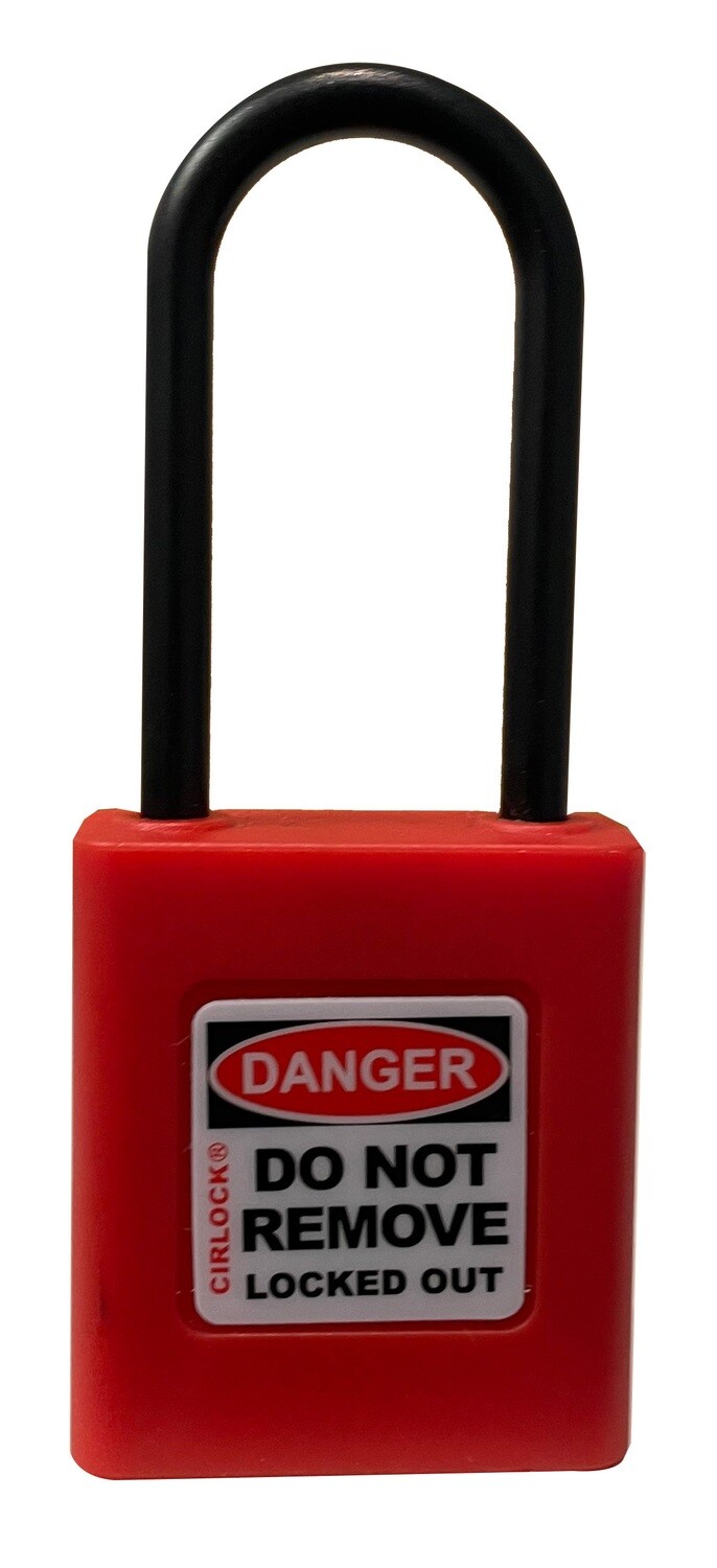1 set of 5 SLP-550-RED Non-Conductive Keyed Alike Set (Non-Registered)