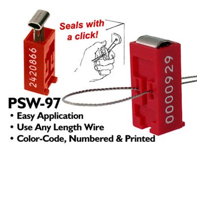 CSS-22 - Plastic and Wire Seal - Pack of 100 30576
