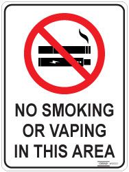 No Smoking or Vaping
