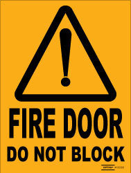 Fire Door Do Not Block