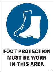 Foot Protection Must Be Worn In This Area