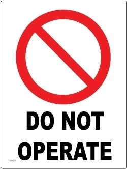 Do Not Operate