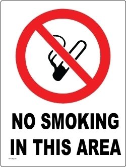 No Smoking in This Area