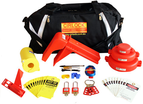 Large Contractors Lockout Kit - Valve Lockouts (CLK-10)