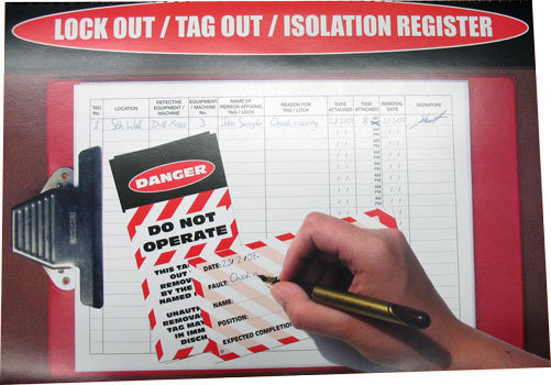 Lockout/Tagout Register (LOB-1)