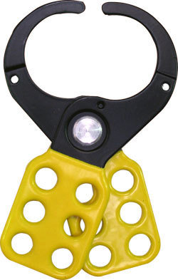 SLH-40 - Hi Vis Scissor Lockout Hasp (6 hole)