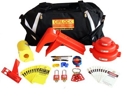 Large Contractors Lockout Kit - Valve Lockouts (CLK-10) CLK-10