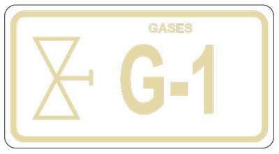 G-1 Gases Labels