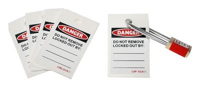 Personal Danger Tag - 3mm PVC Re-usable