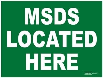 MSDS Located Here