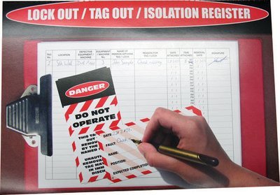 Lockout/Tagout Register (LOB-1)