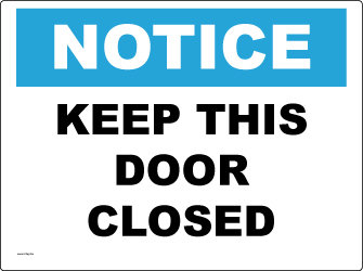 Keep This Door Closed 231114