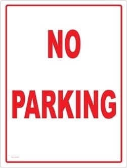 No Parking