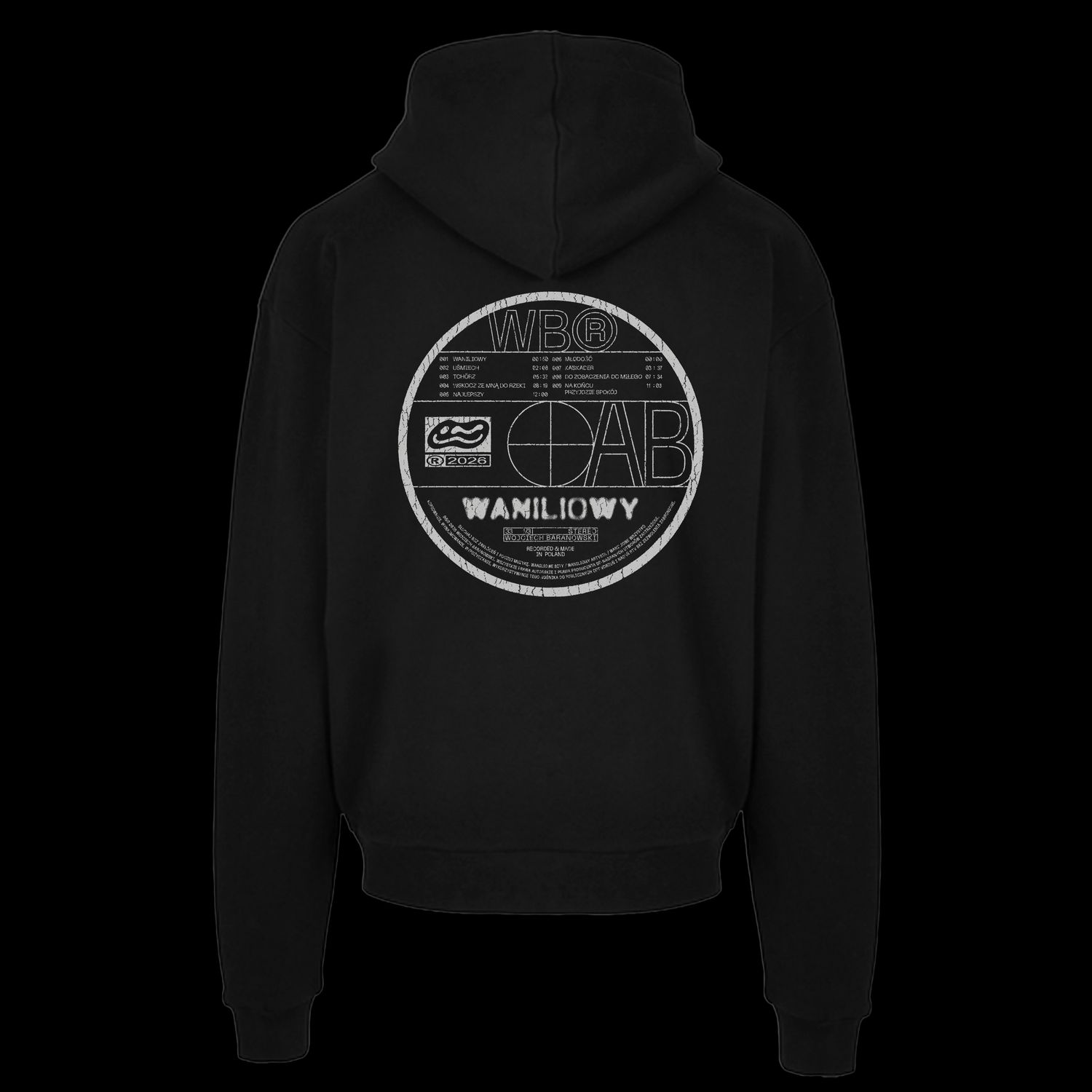 "Waniliowy" Hoodie Super Heavy - bluza 100% bawełna