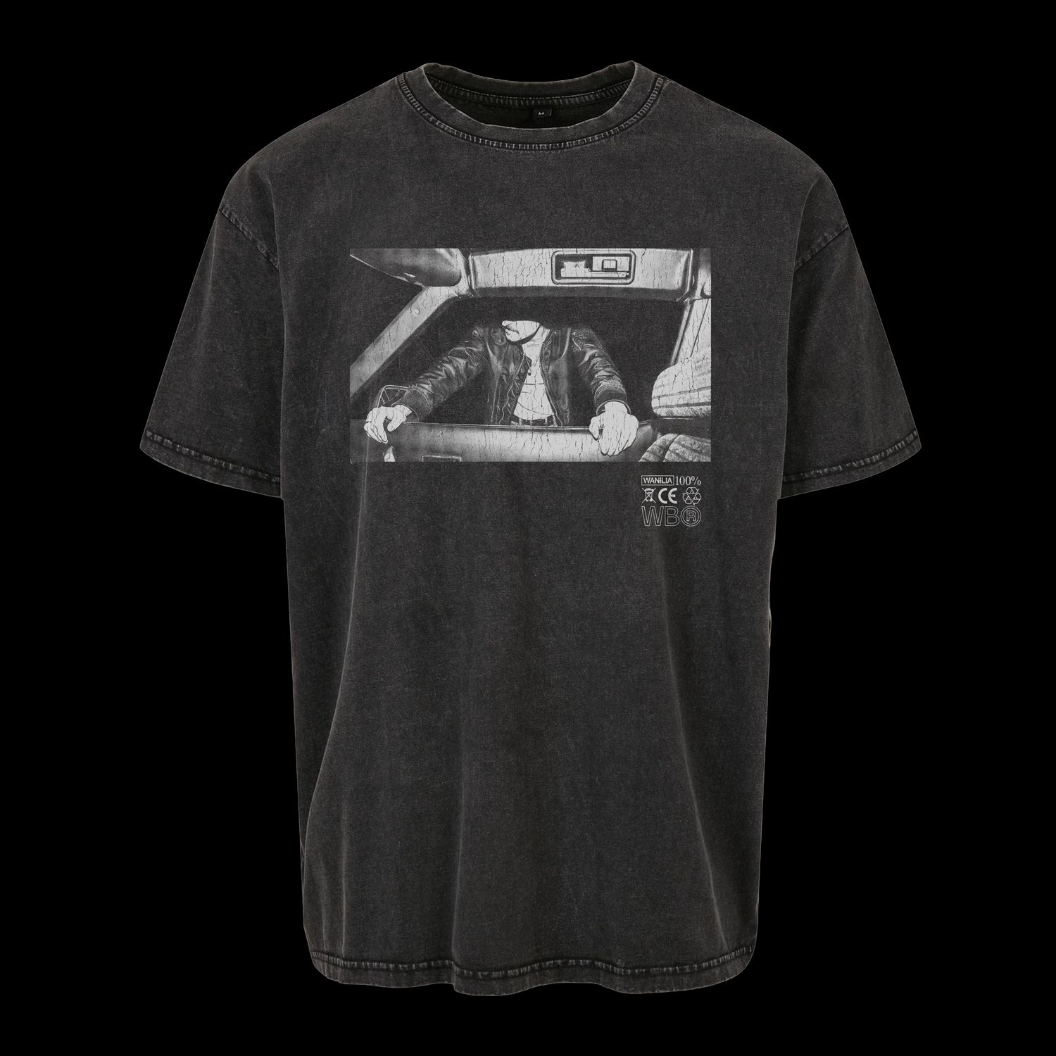 Waniliowy T-shirt - Vintage Premium Cotton