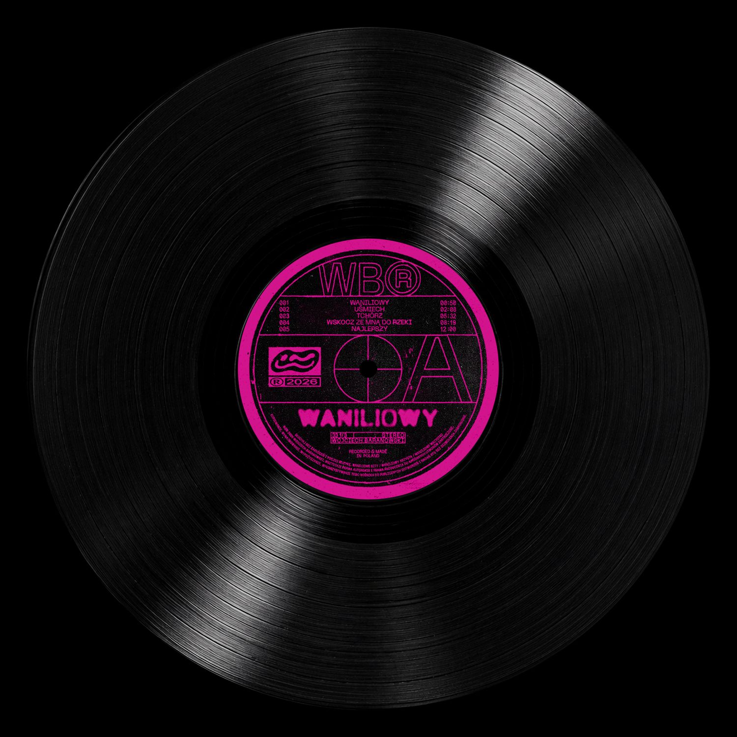 "WANILIOWY" LP - płyta winylowa + limitowana zawieszka zapachowa