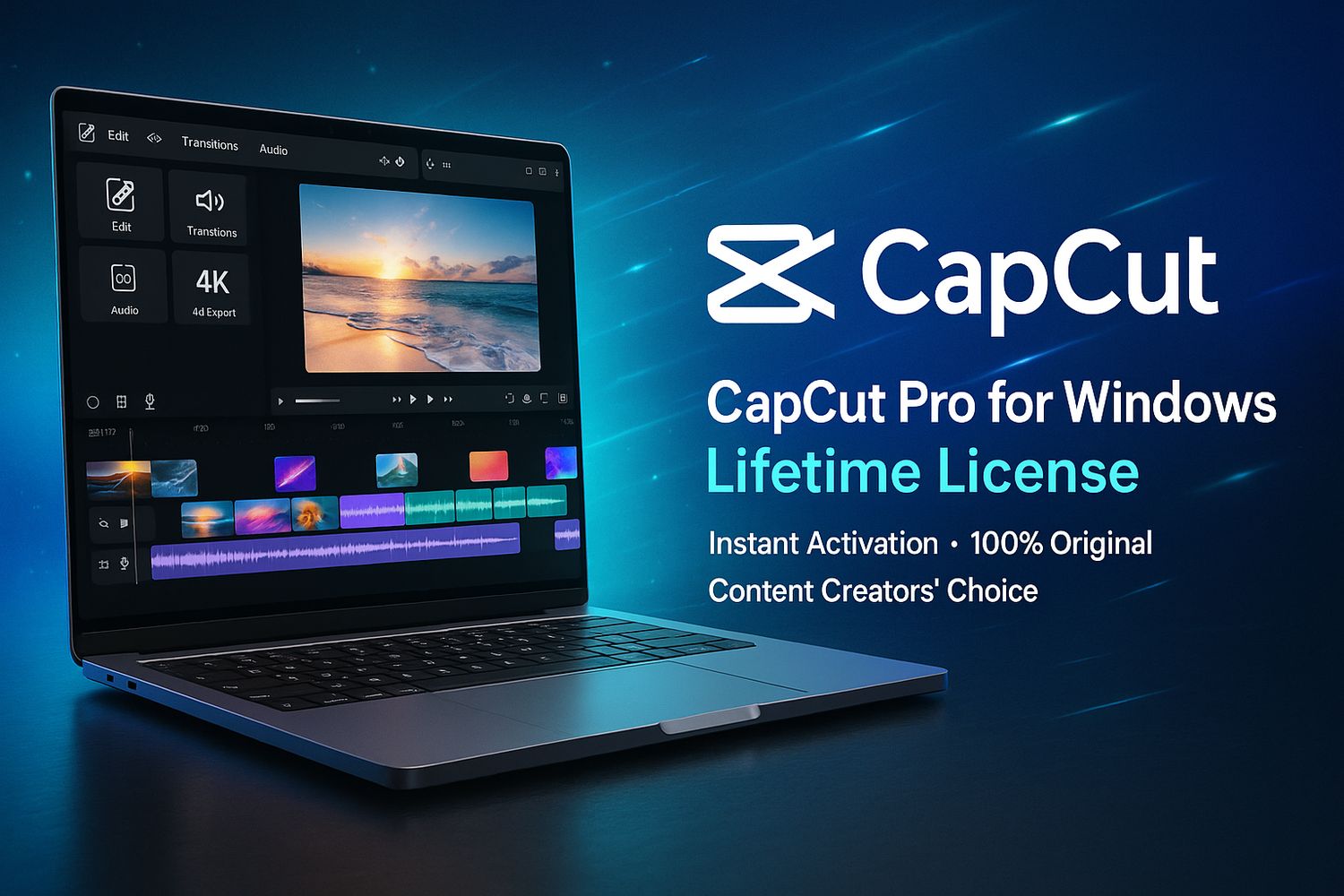 CapCut Pro  for Windows – Lifetime License