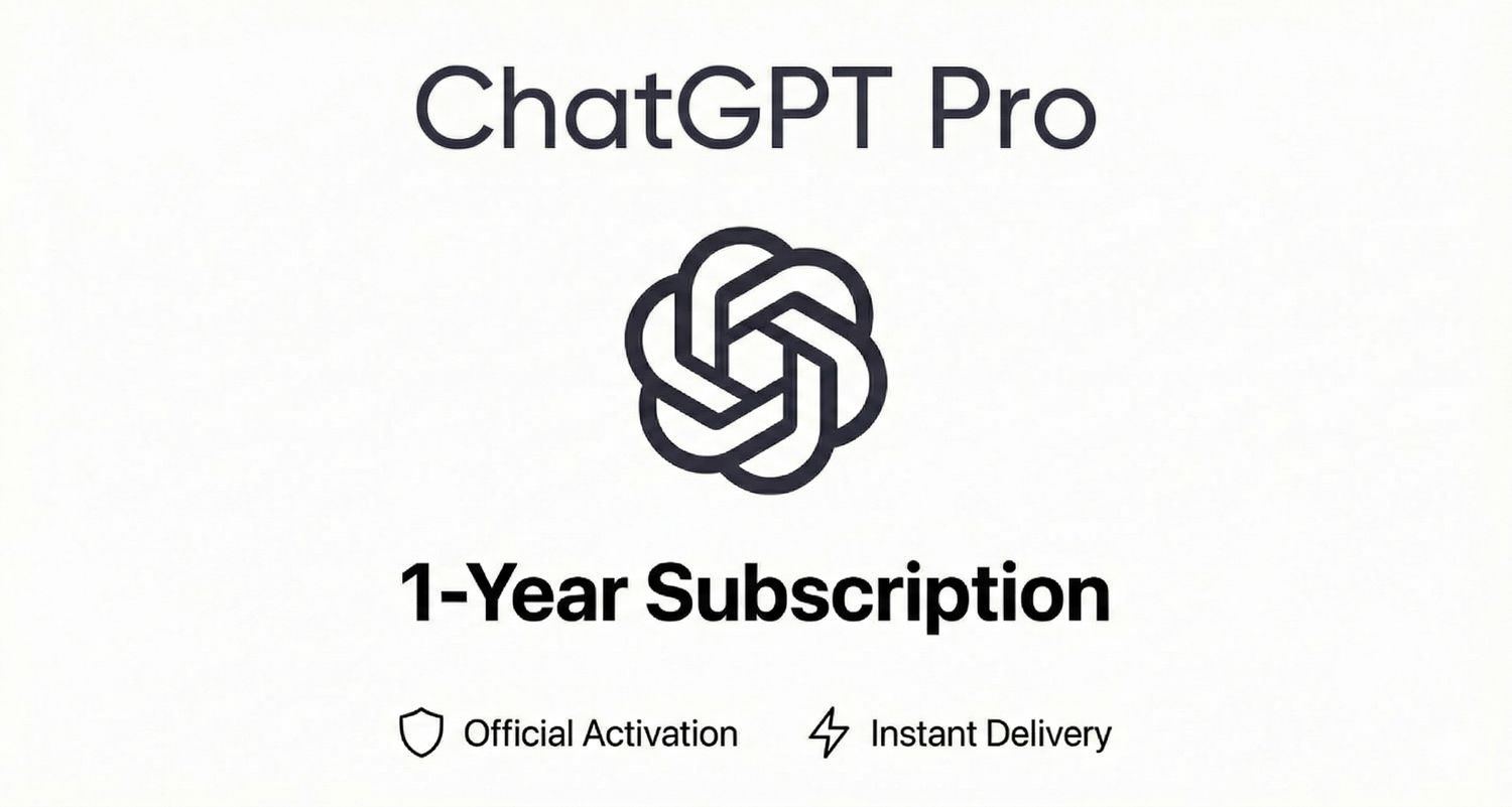 ChatGPT Pro – 1 Year Subscription